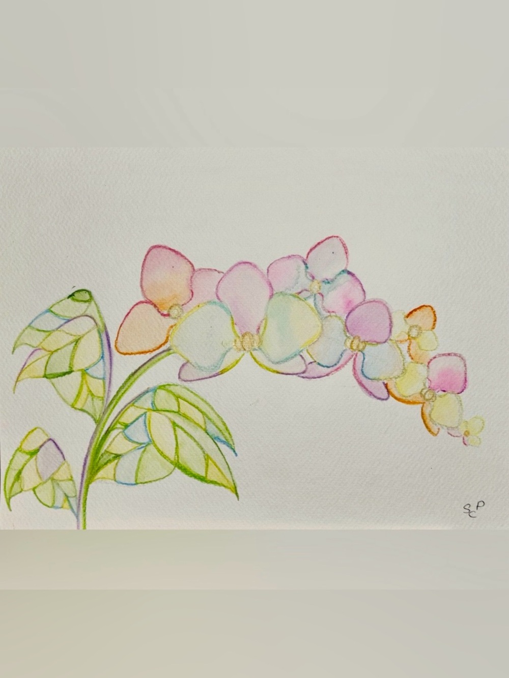 Floral Watercolor Art Print
